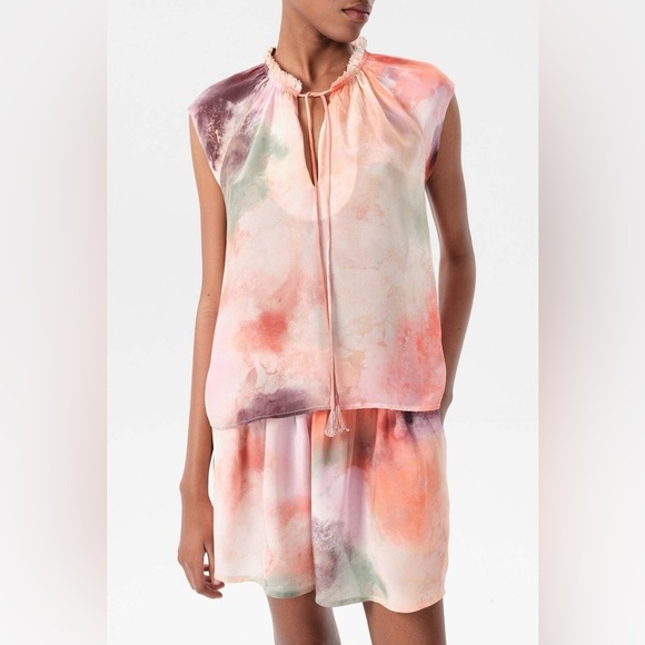 Maria Cher Tops - Maria Cher Jufre Keyla Top Wild Rose S NWT